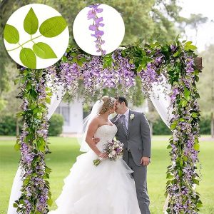 Mākslīga vistērija ziedu vīnogulājs | WISBLOOM