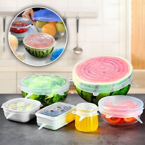 Virtuves silikona vāciņi (12gab) | SILICAPS