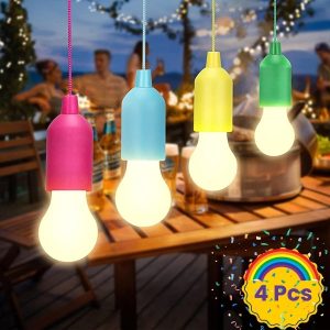 Baterijām Darbināmas Bezvadu Gaismas ar Auklu | HALOGLO