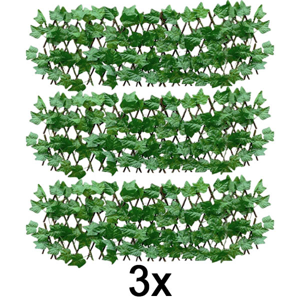 3x Dekoratīvs un praktisks žogs terasei un dārzam | GREENFENCE