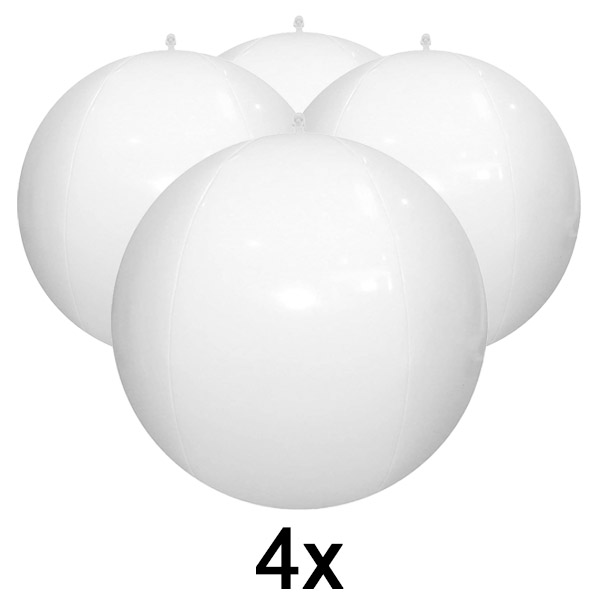 4x Piepūšamās peldošās baseina gaismas | POOLGLO